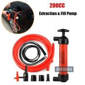 Oil Change Hand Syringe Pump - Fluid Extractor Tool