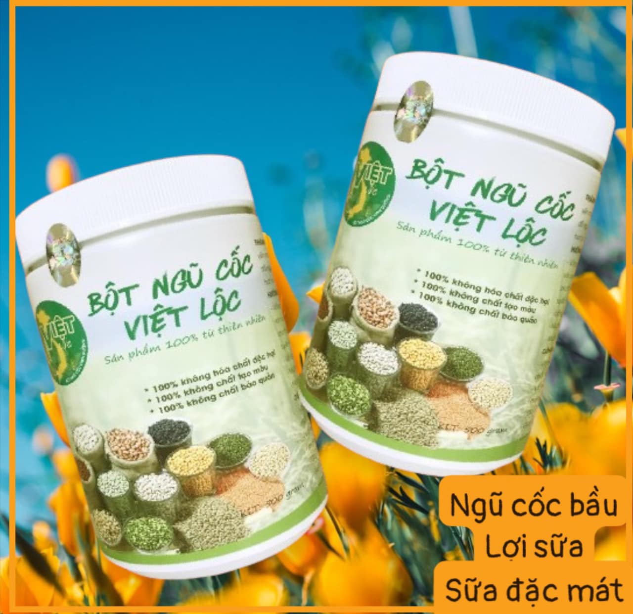 Bột ngũ cốc việt lộc hộp 500gr