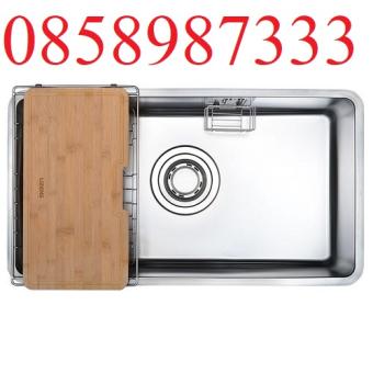 Chậu rửa bát 1 hố Hàn Quốc LIZENS LQ-840 (84x46cm) , chậu rửa chén 1 hộc LQ 840