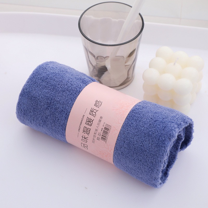 Khăn Tắm Siêu Mềm Mịn Loại To 1m4 x 70cm Xuất Hàn Siêu Thấm Hút Dùng Để Tắm, Lau Mặt - KHĂN TẮM