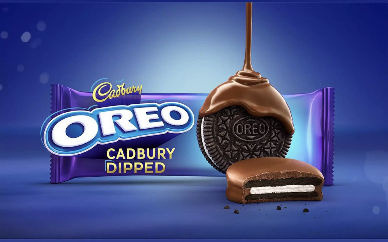 Combo 6 gói socola cadbury nhân oreo vani 50g