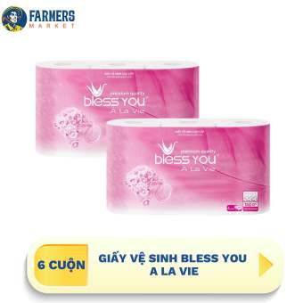 Giấy vệ sinh Bless you A La Vie 6 Cuộn