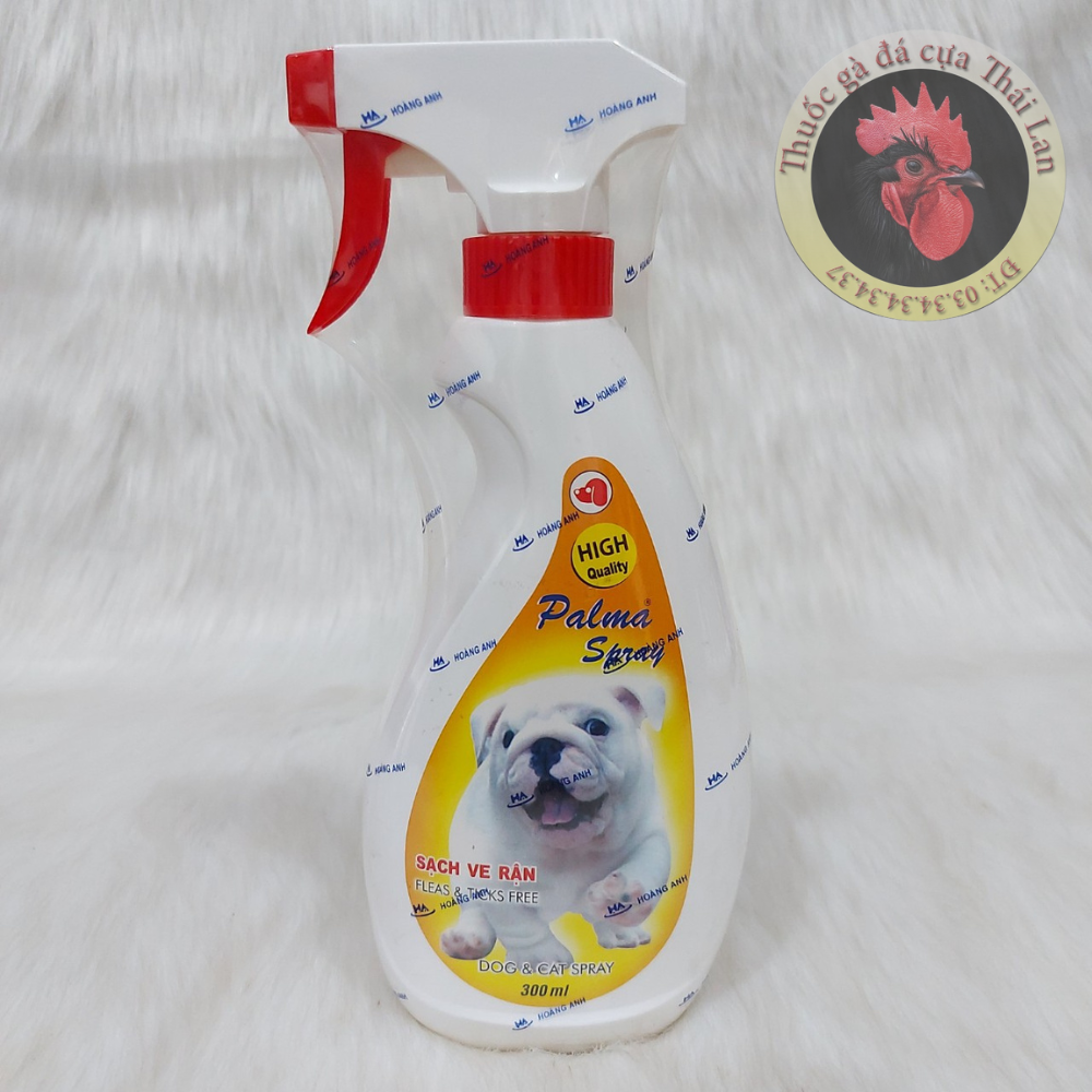 Chai xịt Ve Rận chó mèo cao cấp - Palma Spray 300ml