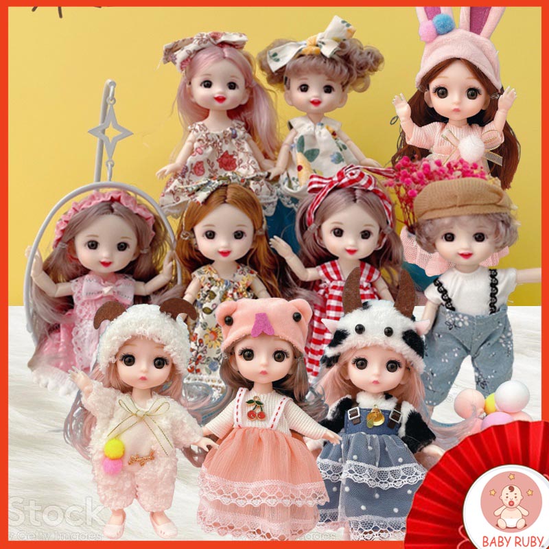Đồ chơi búp bê barbie - Đồ chơi búp bê cho bé, Đồ chơi búp bê cho bé gái, Đồ chơi búp bê giá rẻ, Đồ chơi búp bê chibi - Baby Ruby