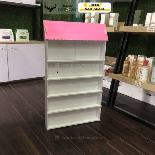 DEER - Kệ Để Nước Sơn Móng Tay Móng Chân Treo Tường
