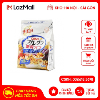 Ngũ cốc calbee trắng hàng chính hãng Nhật Bản