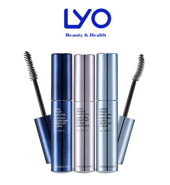 Mascara Không Trôi The Face Shop Super Proof Mascara 10g - Lyo Shop