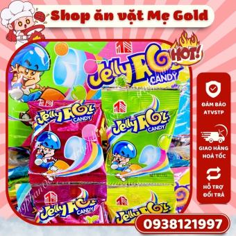 Kẹo dẻo cuộn Jelly Roll vị trái cây Thái Lan (gói 11g)