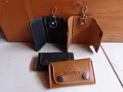 Dompet Kunci Pria Dompet STNK Gantungan Kunci Mobil Motor Murah - Bahan Kulit Pu/Sintetis Premium - C O D (Bisa Bayar Ditempat)