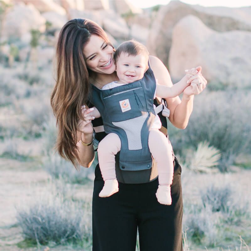 [Mỹ] Địu cho bé Ergobaby Hip Seat Cool Air Mesh, địu có bệ ngồi cho bé từ 5-20kg, bảo hành chính hãng 12 tháng, đủ màu