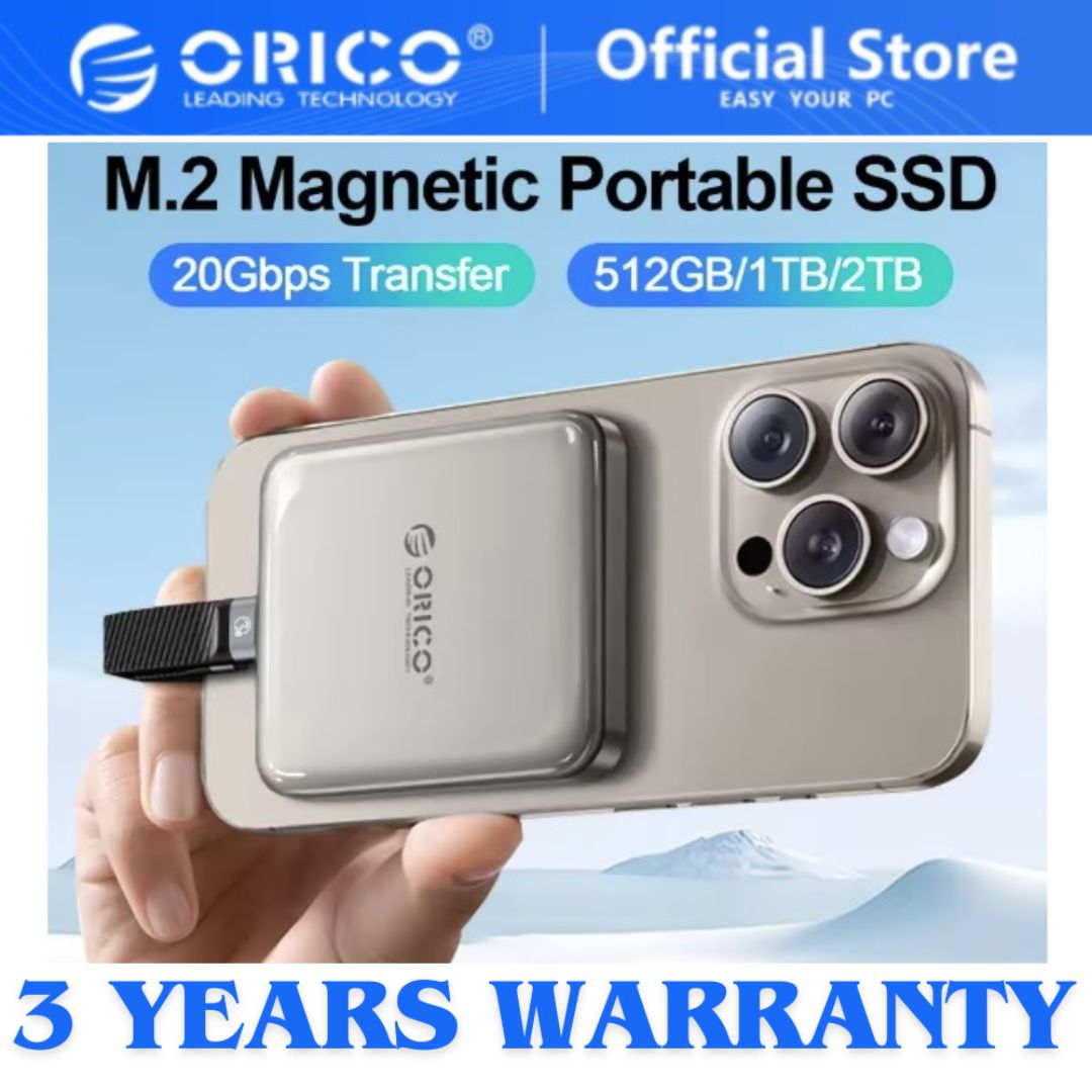 ORICO Minimate Mac mini M4 SSD 512 Go de stockage, extension SSD