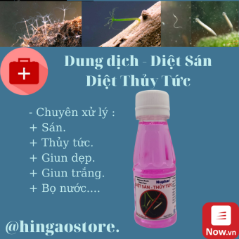 Dung dịch diệt sán - diêt thủy tức Nuphar - Chế Phẩm Sinh Học Diệt Mọi Sinh Vật Gây Hại Trong Bể Cá Tép | Hingaostore.