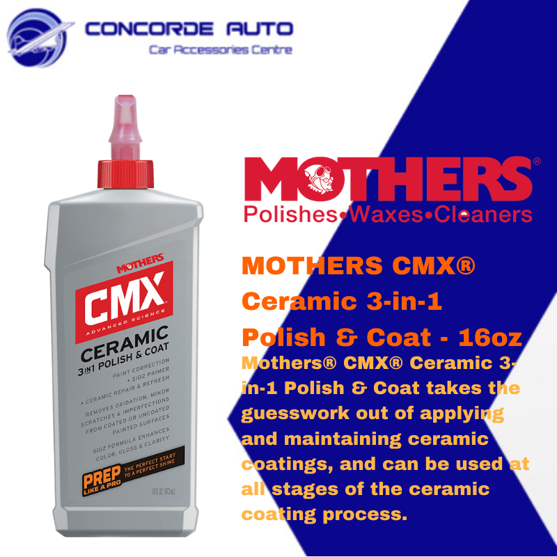 Mothers CMX Cermic 3-in-1 Polish & Coat - 16oz