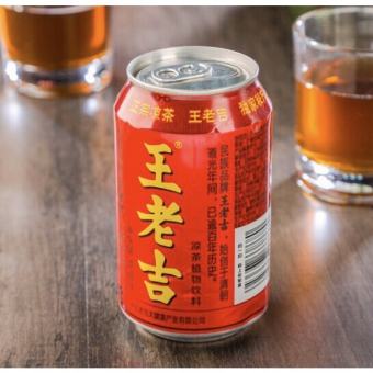 Trà sâm, trà thảo mộc Wanglaoji thùng 24 lon