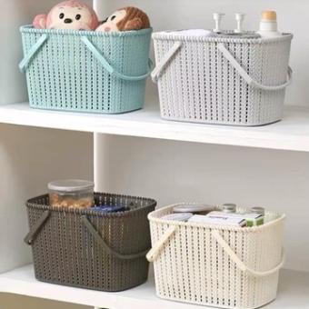 Làn nhựa mây đan,rỏ đựng quần áo,đựng đồ nhà tắm đa năng