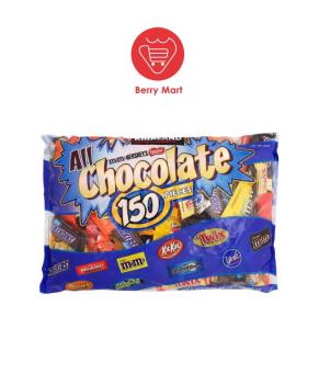 Kẹo Socola tổng hợp All Chocolate Mỹ 150 viên túi 2.55kg