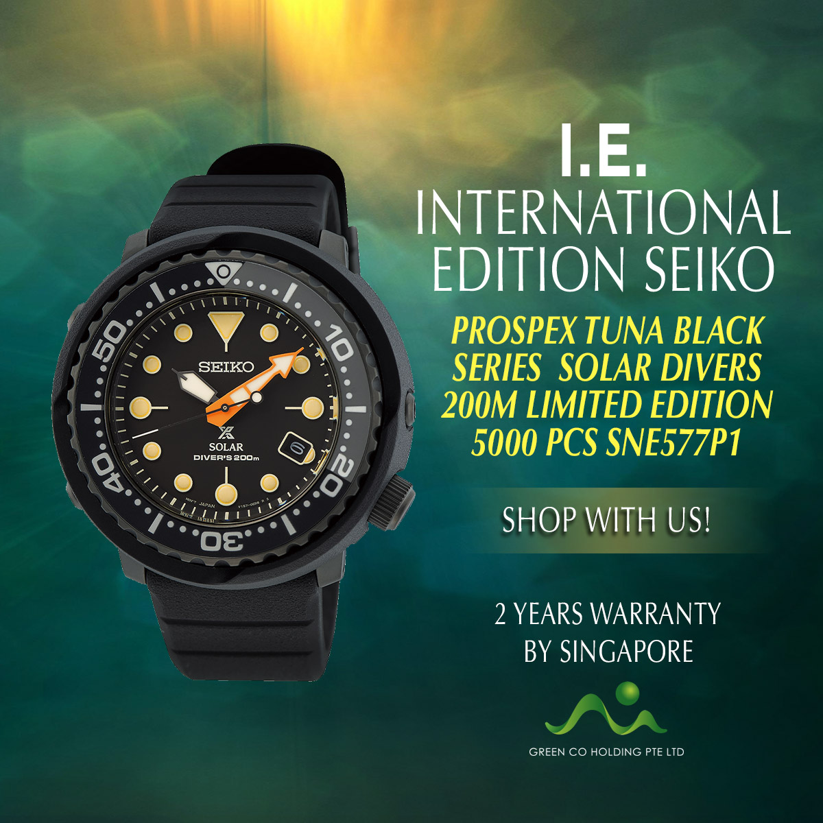 SEIKO INTERNATIONAL EDITION PROSPEX BABY TUNA AUTOMATIC LIMITED