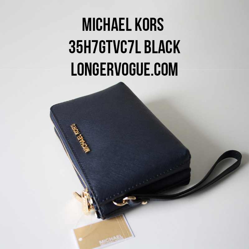 michael kors navy wallet