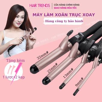 Máy uốn xoăn Hàn Quốc trục xoay,máy uốn tóc chuyên nghiệp,QUÀ TẶNG HẤP DẪN có bảo hành