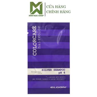 Dầu gội tím khử vàng Elgon Silver Colorcare 10ML