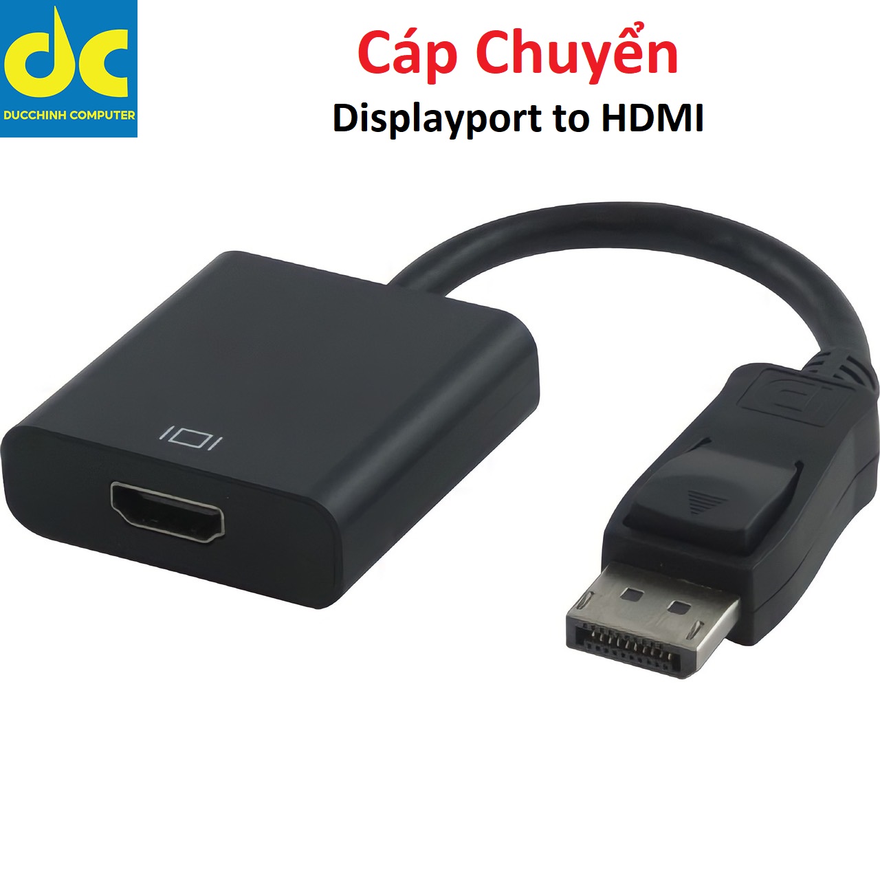 Cáp chuyển displayport ra HDMI, displayport to hdmi - Bảo hành 3 tháng