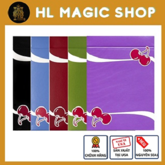 Bộ bài tây, bài ảo thuật Cherry Playing Cards - Bài Mỹ - Bài Chính Hãng