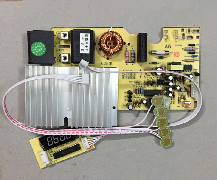 Bo mạch chủ bếp cảm ứng 2100w bo mạch thông dụng cho bếp cảm ứng màn hình cảm ứng bo mạch tổng hợp bo mạch tân trang công suất cao