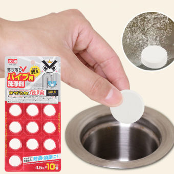 Vỉ 10 viên sủi thông tắc cống