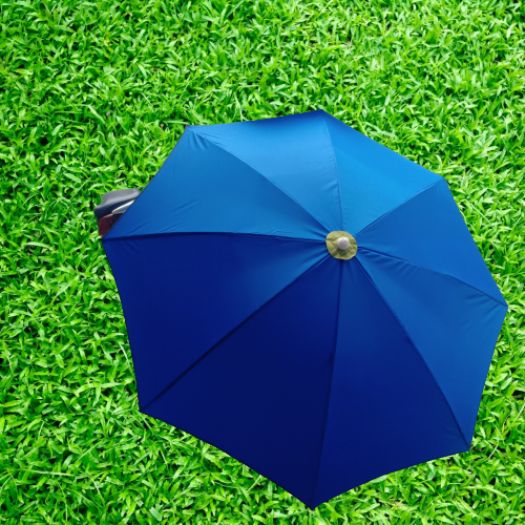 Dù che nắng ngoài trời dù che nắng lớn dù che mưa KHÔNG KÈM ĐẾ - Đường kính 2m2 cao 2m5 chất liệu Polyester chống thắm nước bền màu độ bền cao sử dụng lâu dài