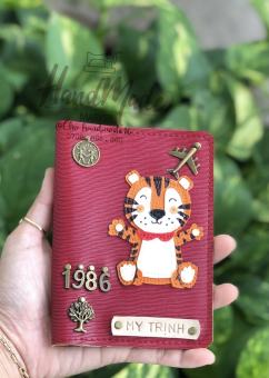 vỏ hộ chiếu tuổi Dần-bao hộ chiếu con cọp-bọc hộ chiếu con hổ