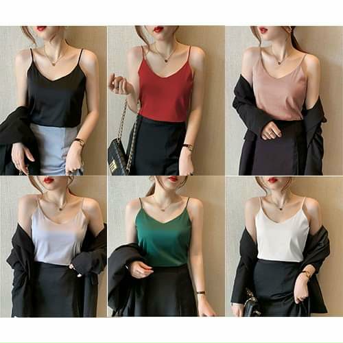 Áo hai dây mặc trong áo vest.