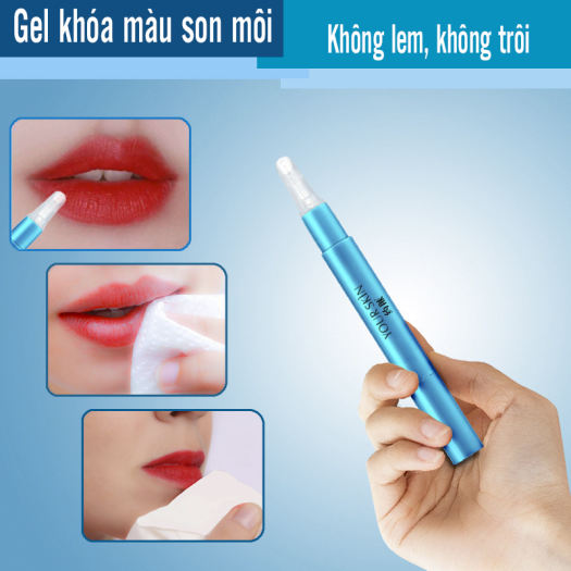 [Chính hãng] Gel khóa môi BIQUANTANG gel khoá son môi giúp son bền màu không trôi không lem gel giữ màu môi lâu trôi