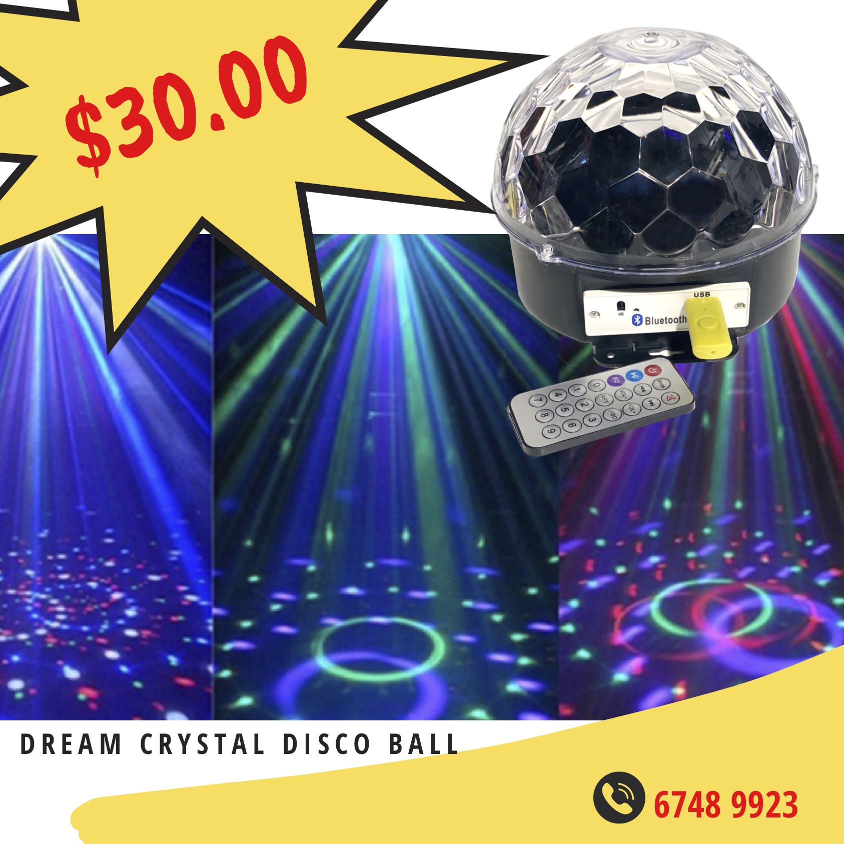 disco ball light shade