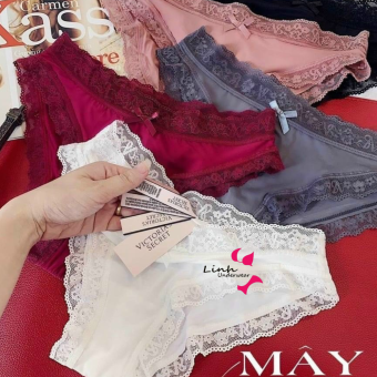 Quần lót ren Victoria Secret Xuất Âu chất thun lạnh đủ size S,M Phương Linh Underwear