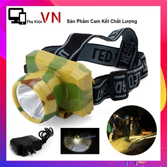 Den bin sieu sang doi dau,Đèn đội đầu siêu sáng Bóng led siêu sáng, pin trâu - Bảo hành uy tín