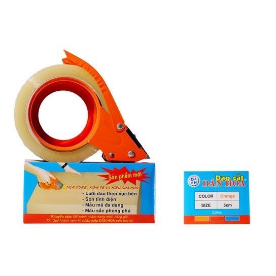 Dao cắt băng keo dân hoa - dao cắt keo