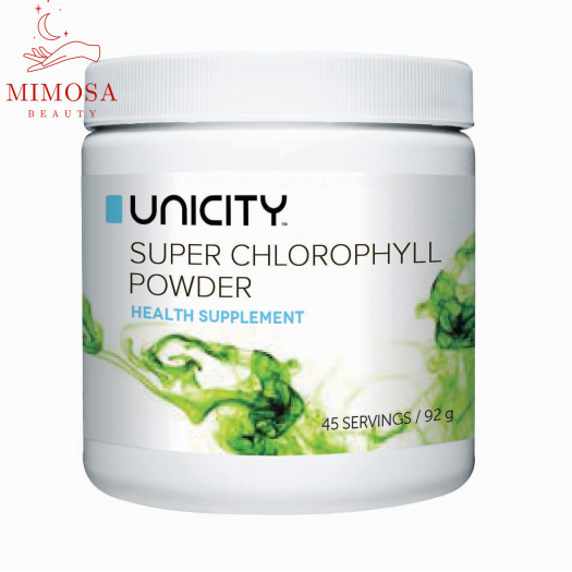 Bột diệp lục Unicity date 2024 Super Chlorophyll Powder 92g Chính Hãng