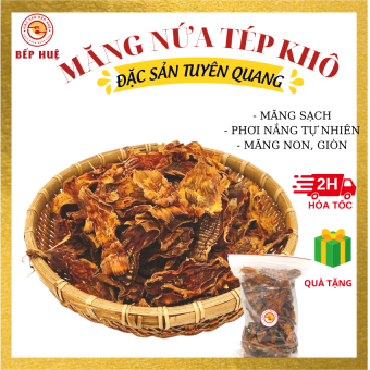 Măng khô nứa tép rừng ngon loại đặc biệt đặc sản tuyên quang bếp huệ măng sạch măng phơi nắng tự nhiên măng giòn thơm