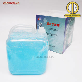 Gel siêu âm dùng trong y tế, siêu âm ( Can 5 lít) chĩnh hãng An Phú