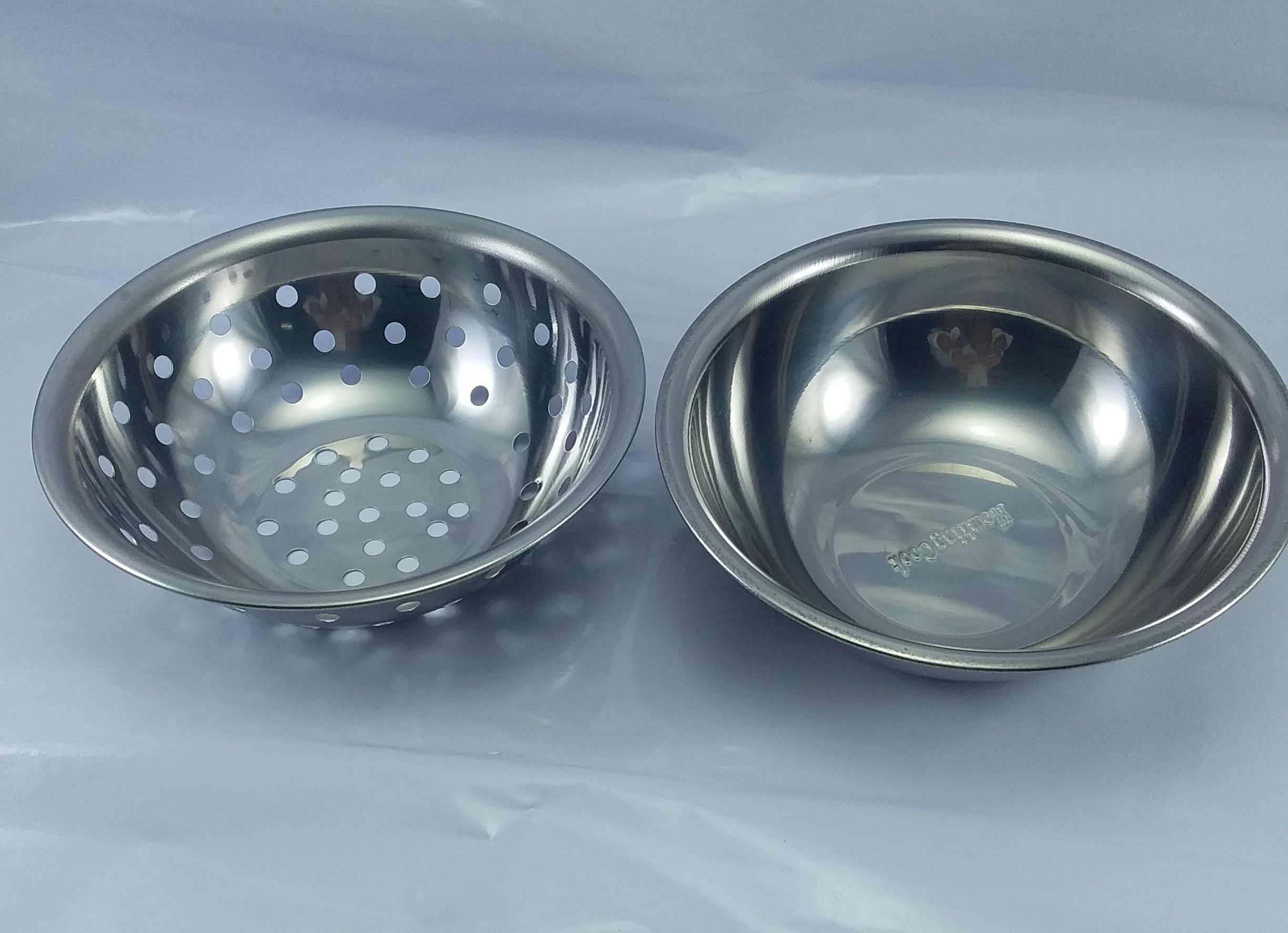 [HCM]BỘ 2 THAU RỔ INOX 18 RAINY