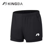 KINGBA Men's 2in1 Dri-Fit Fitness Training Sports Shorts