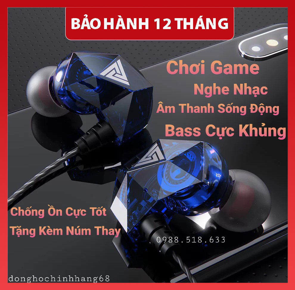 Tai Nghe Gaming Qkz Ak2 Pro, Tai Nghe Chơi Game Pubg Và Game Khác, Tai Nghe Dành Cho Game Thủ  Âm Thanh Super Bass, Dây Chống Rối, Có Mic Đàm Thoại Bảo Hành 1 Năm