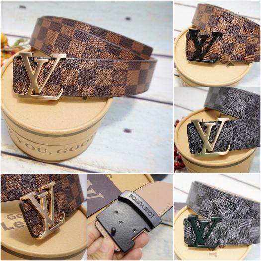 Thắt Lưng Nam Dây Lưng Dây Nịt Nam Thời Trang Cao Cấp Họa Tiết Caro Sành Điệu