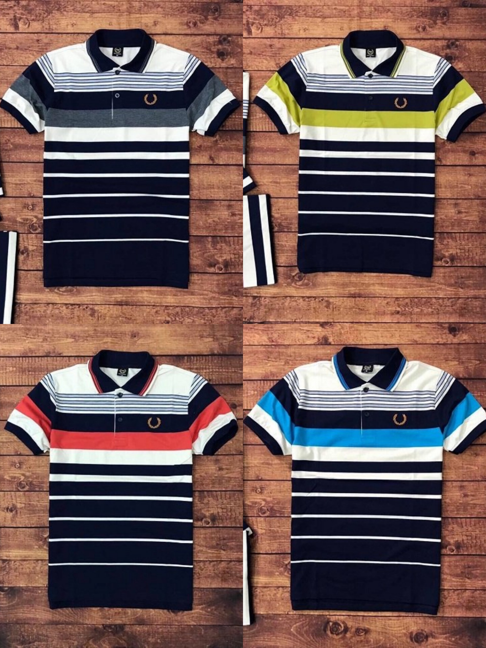 [HCM]Áo thun nam kẻ sọc ngang ( áo phông nam sọc ngang)