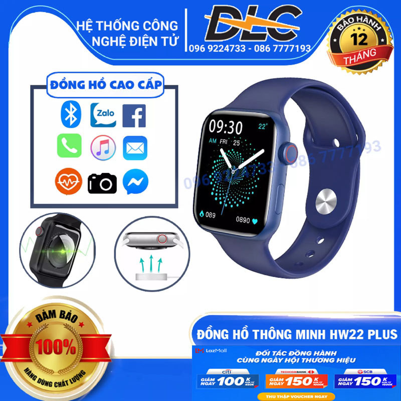 [HCM]【Bản Quốc Tế PRO】Đông hồ Seri 6 HW22 ( phiên bản giới hạn ) -  Màn hình 3D tràn viền 1.72inch Thay hình nền Nghe gọi trực tiếp Theo dõi sức khỏe Nhịp tim huyết áp Chống nước IP68 Ful chức năng – Bảo Hành 12 Tháng