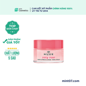 Son dưỡng Nuxe Hydrating lip balm, Very Rose 15g