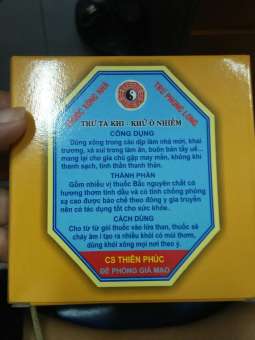 combo 20 hộp  xông nhà trừ tà khí