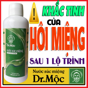 Nước súc miệng Sạch Mảng Bám - HẾT HÔI MIỆNG - Hết sâu răng