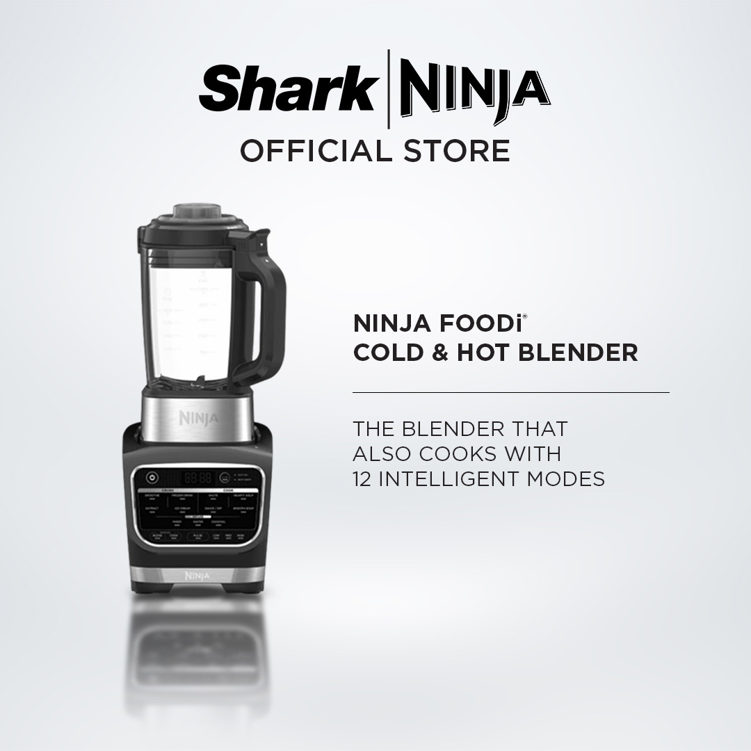 Ninja HB152 Foodi Blender Hot and Cold Food Blender Black New