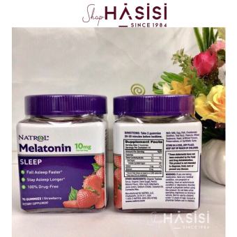 Kẹo Dẻo Giúp Ngủ Ngon NATROL - Melatonin Sleep 5mg/10mg 90 Gummies -- TH Cosmetics